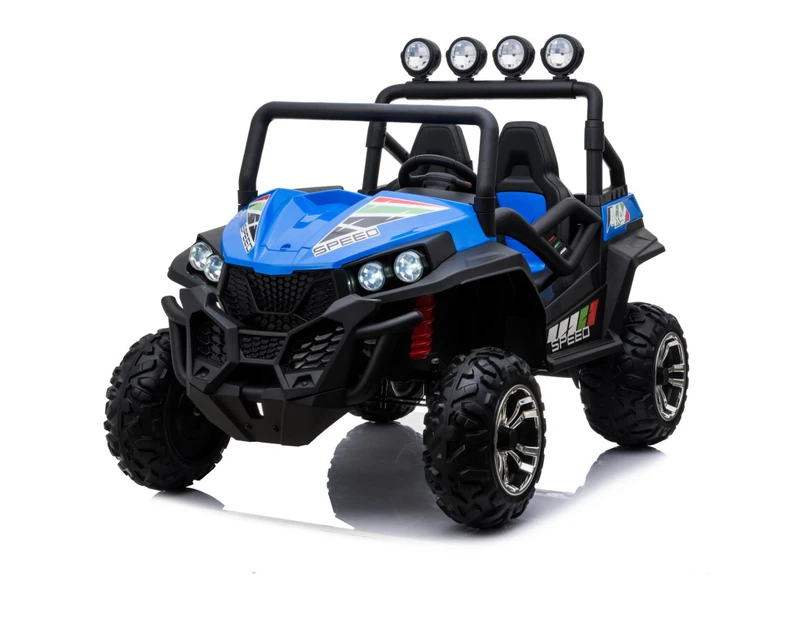 Beach Buggy Speed, 24V Electric Ride On Toy for Kids- Blue