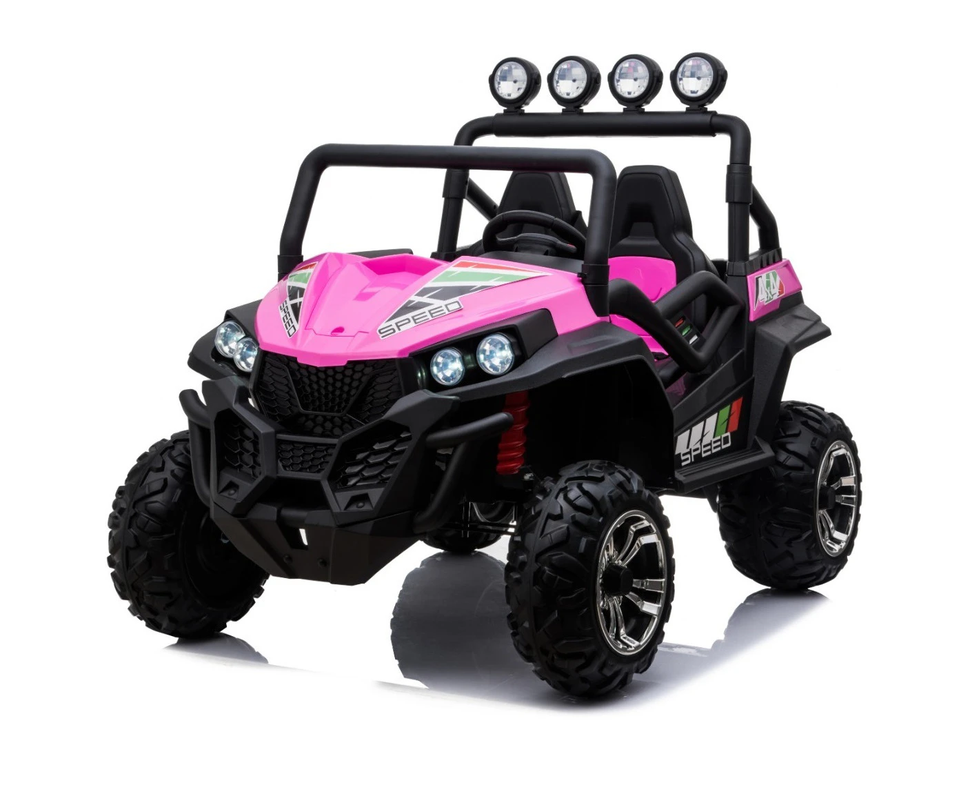 Beach Buggy Speed, 24V Electric Ride On Toy for Kids - Pink