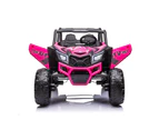 24V Beach buggy Infinity Electric Ride on car UTV - Pink
