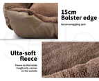 Pawz Pet Bed Mattress Dog Cat Pad Mat Cushion Soft Winter Warm 2X Large Cream - Cream