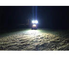 Elinz 48W LED Work Light Square 600 Flood  Lamp Fog IP67 Offroad Tractor Jeep 12V 24V