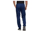 Mens Adidas Core 18 Pes Trackie Pant Training Bottoms Dark Blue/White Polyester - Dark Blue/ White