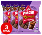 3 x Cadbury Chocolate Caramels Chews Bag 160g