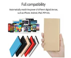 10000mAh For Mobile Phone Dual USB Portable Battery Charger External Power Bank