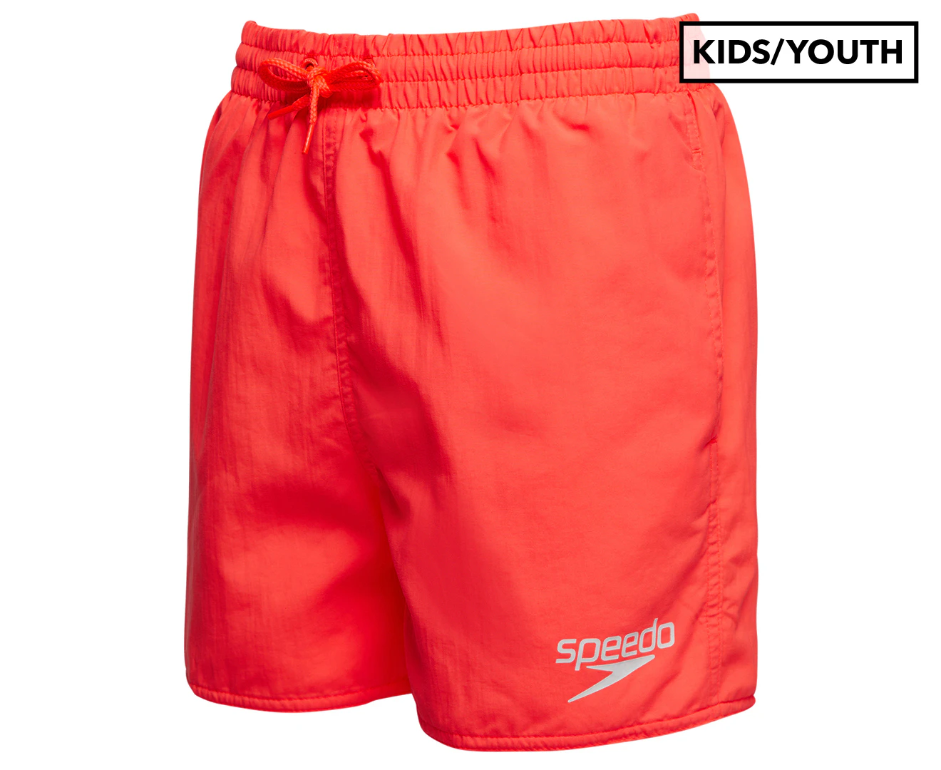 Speedo Boys' Essential 13" Watershorts - Siren Red/White