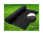 InstaHut 70% Shade Cloth 3.66x30m Shadecloth Sail Heavy Duty Black