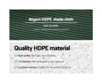 Instahut 30% Shade Cloth 3.66x30m Shadecloth Wide Heavy Duty Green
