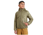 Kathmandu Heli R Boys' novaLOFT Hooded Jacket  Kids - Green Beech