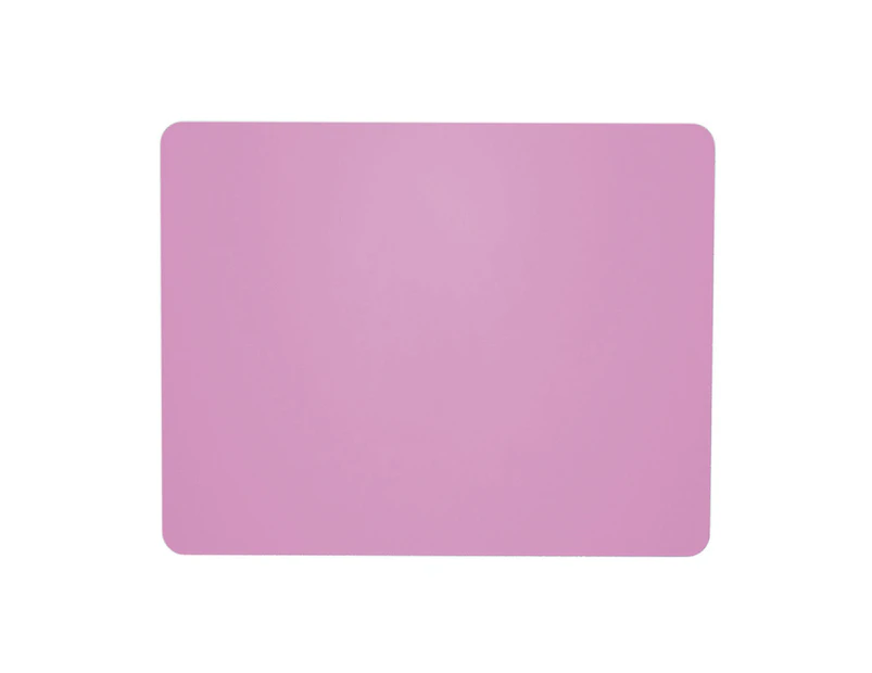 Thick Mouse Mat Good Toughness Multiple Colors Desktop - Hot  Pink