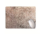 Mouse Pad Soft Non-slip Smooth Surface Glass Texture Table Mouse Mat Wrist Rest for Office
