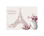 Mouse Pad Soft Comfortable Smooth Surface Eiffel Tower Desk Keyboard Mousepad Wrist Rest for Office