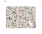 Mouse Pad Soft Anti-slip Smooth Plant Cactus Desk Keyboard Mouse Mat Wrist Rest for Laptop