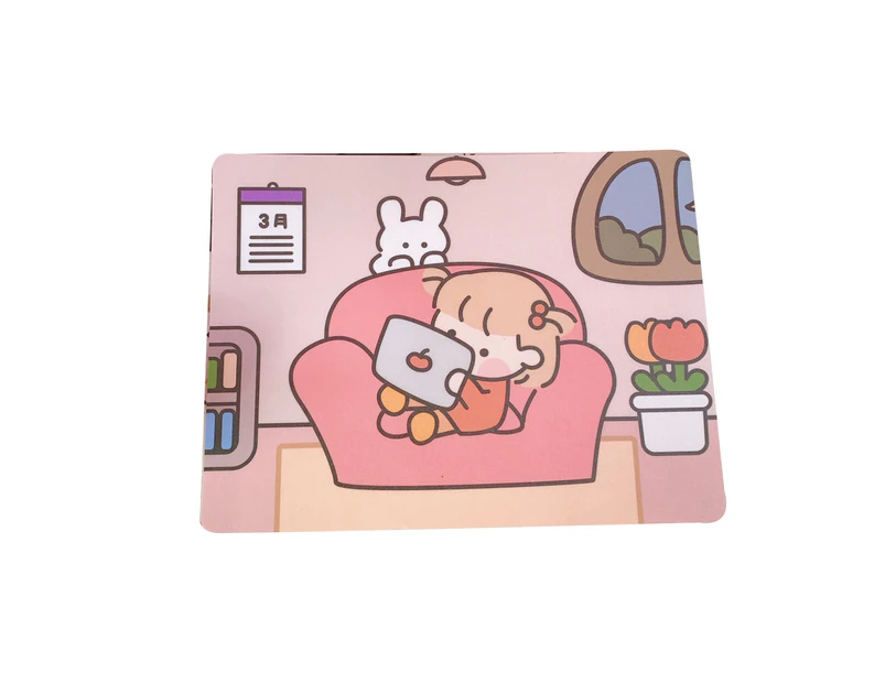 Soft Non-slip Waterproof Cute Cartoon Mouse Pad Computer Keyboard Mousepad for Office