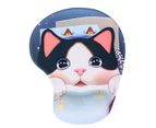 Mouse Pad Cute Cartoon Silicone 3D Wrist Rest Mice Mat for Office