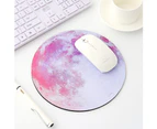 Earth/Moon/Mars Pattern Round Gaming Carpet Mouse Pad Mat Computers Accessory