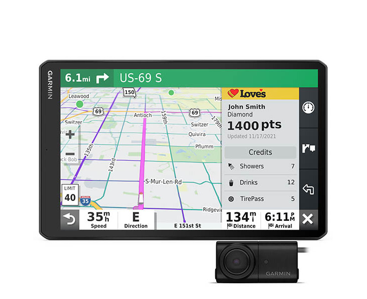 GPS Garmin Dēzl LGV1010