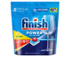 6 x 24pk Finish Powerball Power All In One Dishwashing Tablets Lemon Sparkle