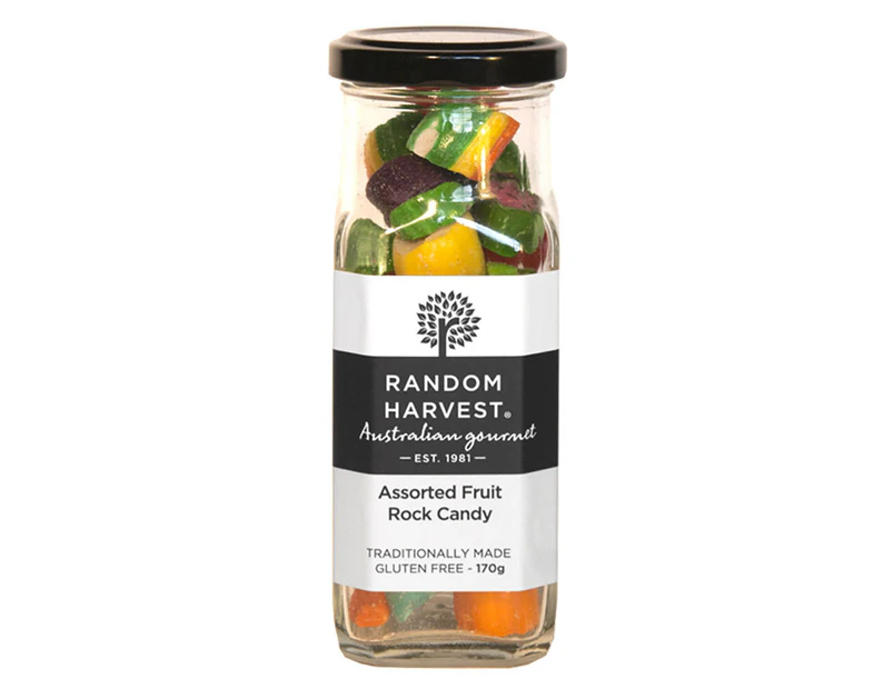 Random Harvest Assorted Fruit Rock Candy 170g - Multicoloured