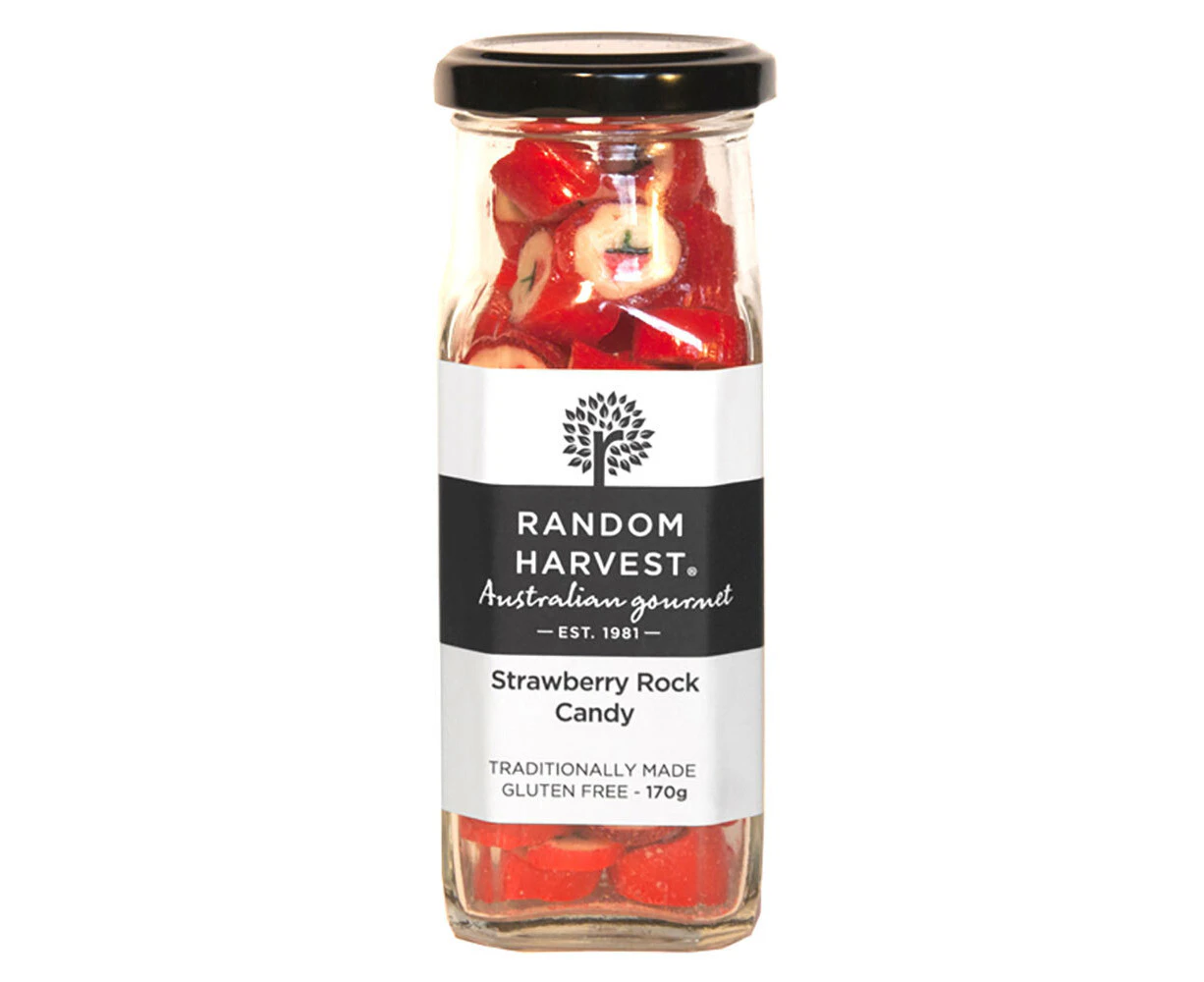 Random Harvest Strawberry Rock Candy 170g