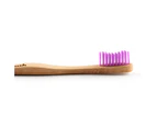 The Humble Co Adult Purple Bamboo Toothbrush Soft Bristle