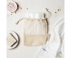 Ever Eco Muslin Facial Cloths With Cotton Wash Bag (2 Pack)