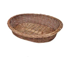 vidaXL Willow Dog Basket/Pet Bed Natural Kitty/Puppy Sleeping Bed Multi Sizes