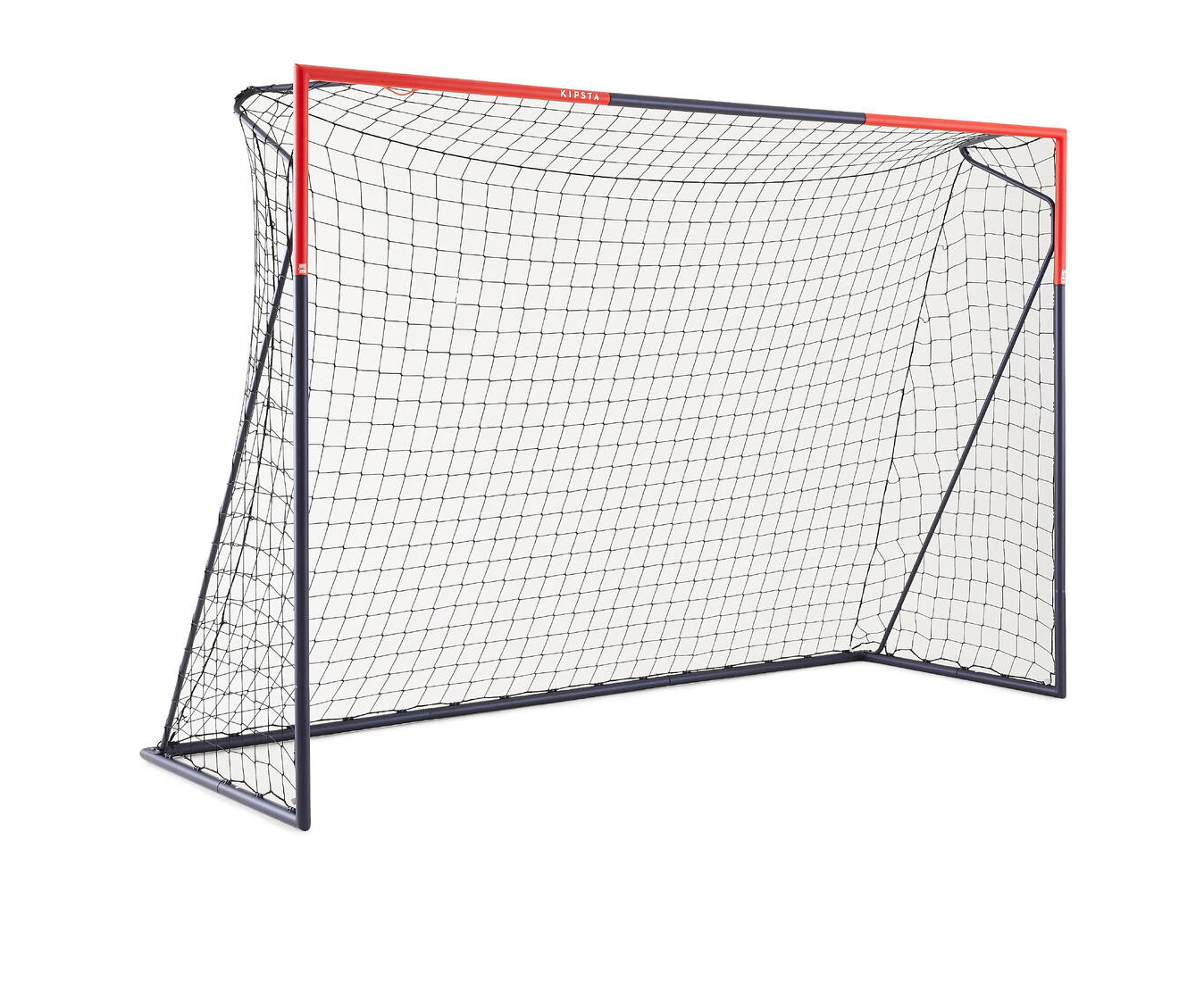 DECATHLON KIPSTA Kipsta 500 Classic Soccer Goal Size L - Navy Blue/Orange