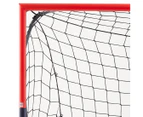 DECATHLON KIPSTA Kipsta 500 Classic Soccer Goal Size L - Navy Blue/Orange