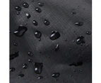 DECATHLON BTWIN 100 City Cycling Rain Poncho - Waterproof - Black