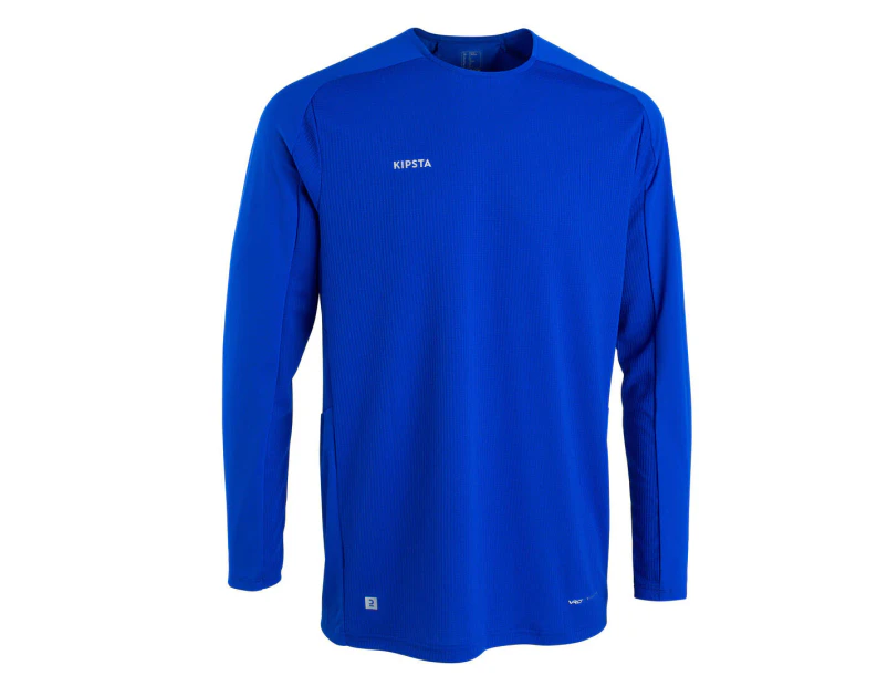 DECATHLON KIPSTA Long-Sleeved Football Shirt Viralto Club - Blue