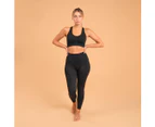 DECATHLON KIMJALY Women's Dynamic 7/8 Yoga Leggings - Seamless