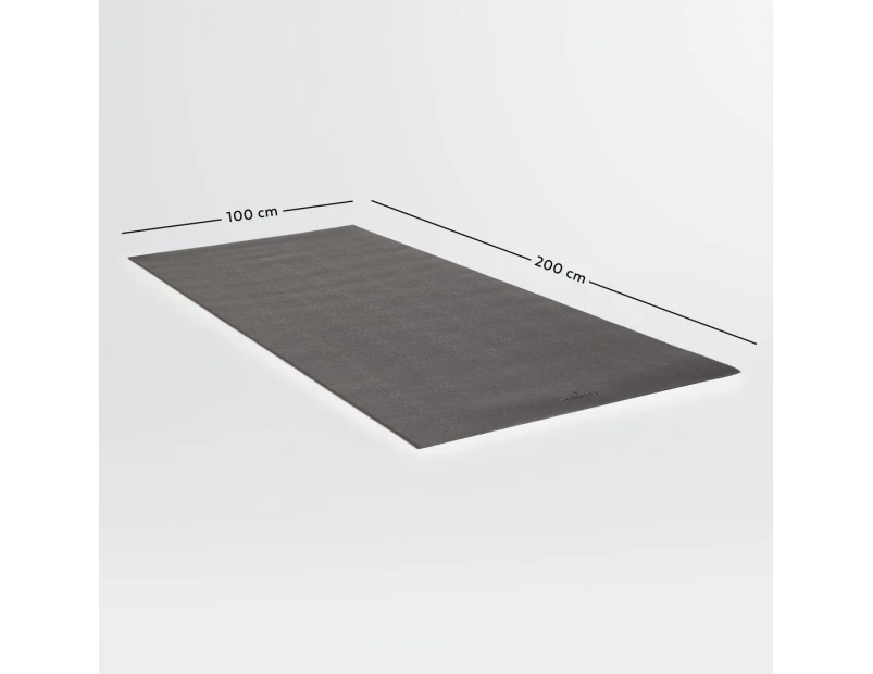 DECATHLON DOMYOS Protective Floor Mat For Fitness Material Size L 100 x 200 cm