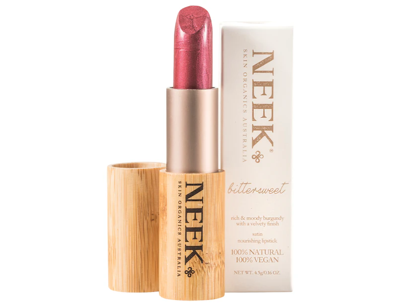 NEEK 100% Natural Vegan Lipstick Bittersweet - Satin (4.5 g)