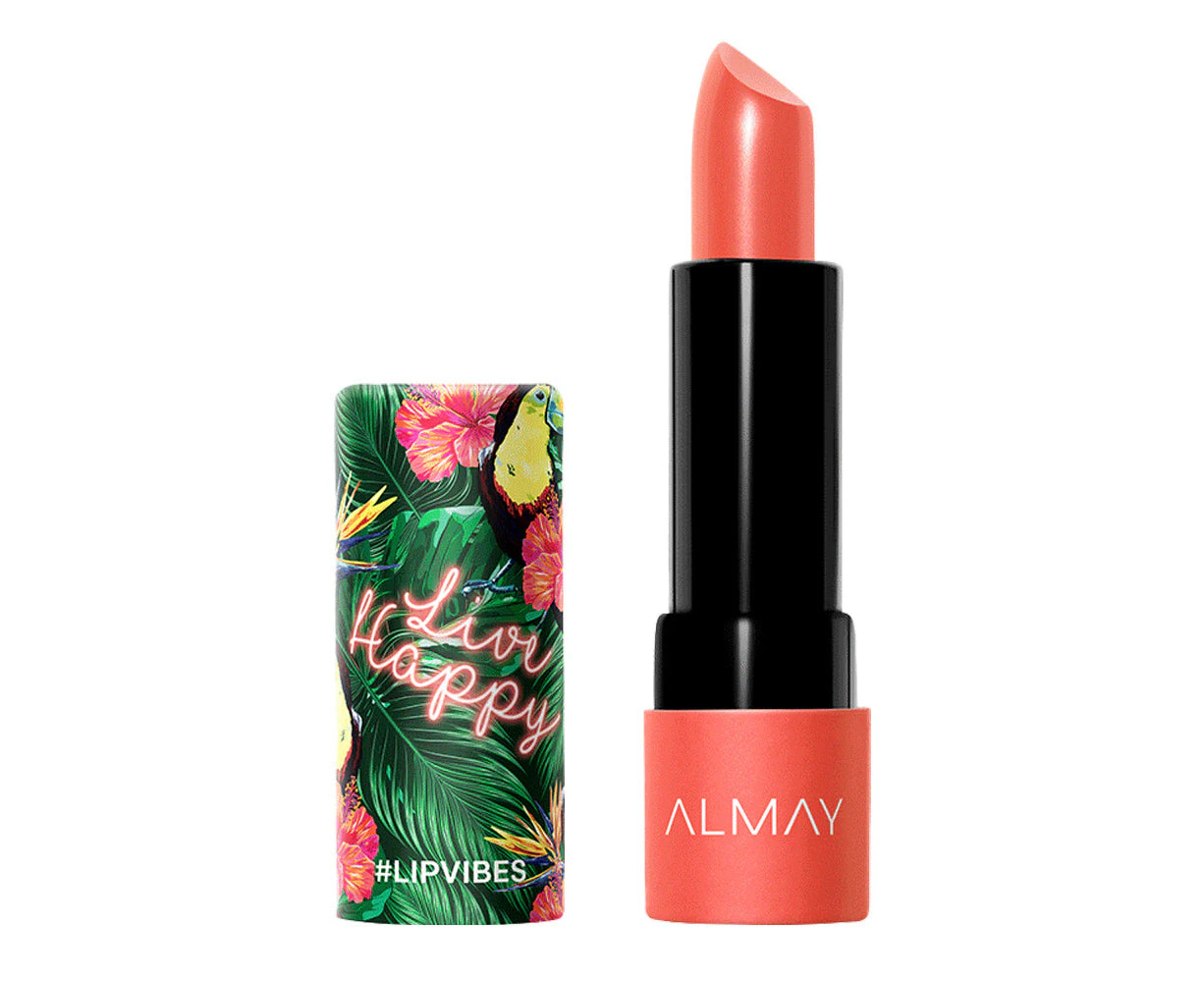 Almay Lip Vibes Cream Lipstick 4g 220 Live Happy