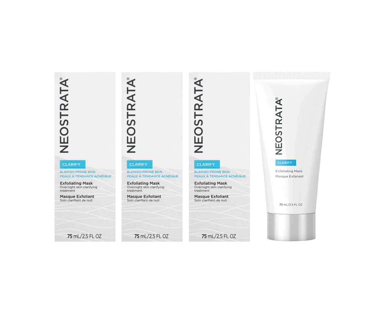 Neostrata Clarify Exfoliating Mask 75ml 3 Pack