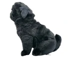 Bocchetta Plush Toys "Oreo" The Pug Dog Plush Toy Sitting Medium 28cm