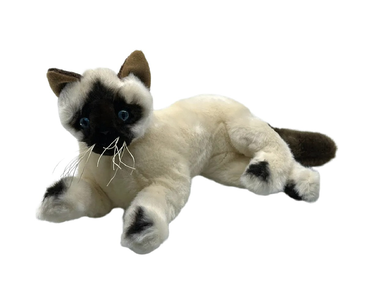 Stuffed on sale siamese cat