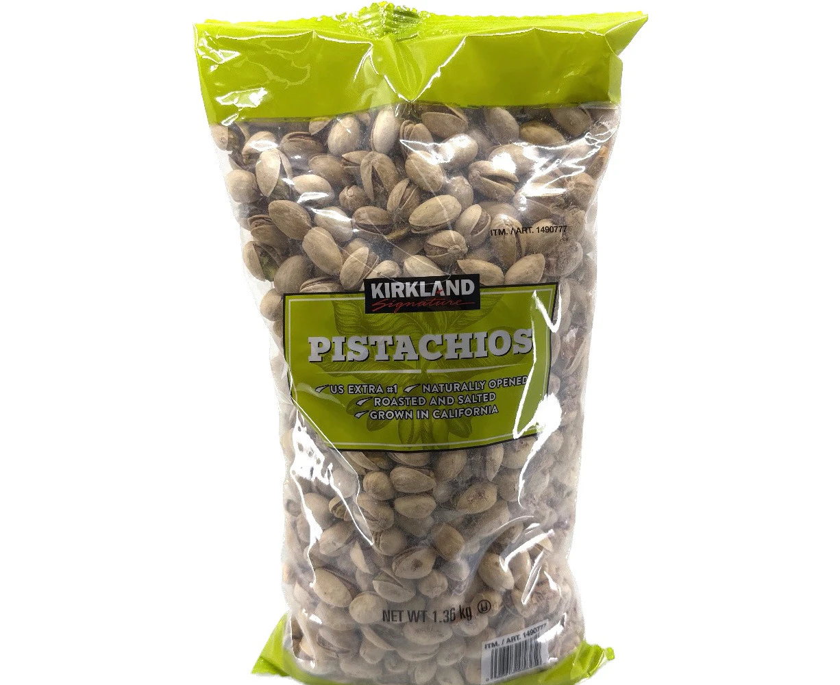 Kirkland Roasted and Salted Pistachios 1.36kg