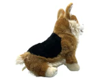 Bocchetta Plush Toys "Windsor" Corgi Plush Stuffed Dog Animal Sitting 23cm