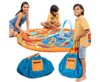 Hot Wheels® Play Pouch Toy Storage Bag &Amp; Mat