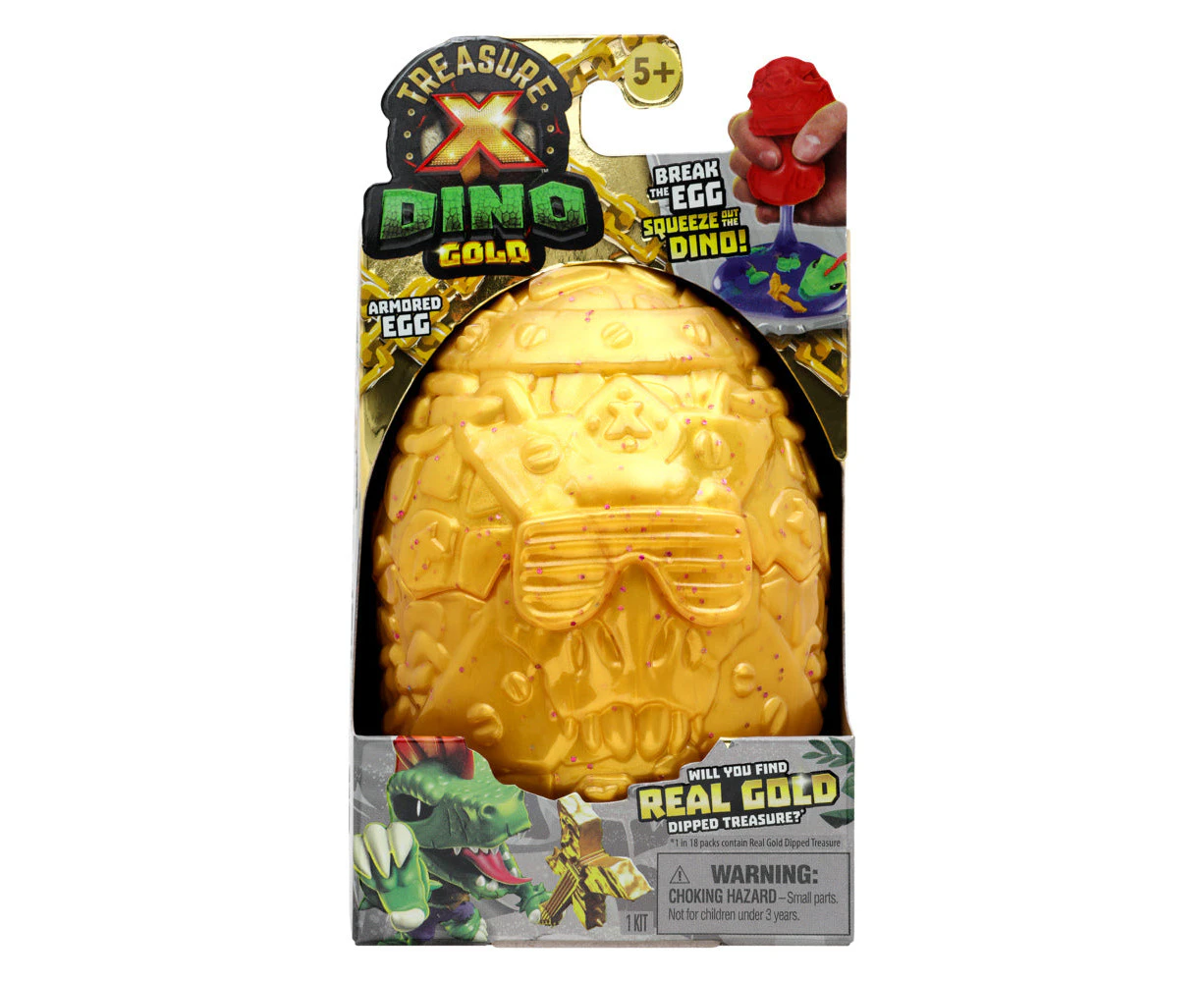 Treasure X Dino Gold Armored Egg Mystery Pack