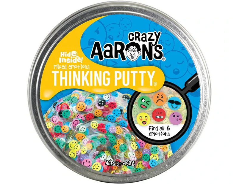 Crazy Aaron's Thinking Putty Hide Inside! Mixed Emotions 4Inch