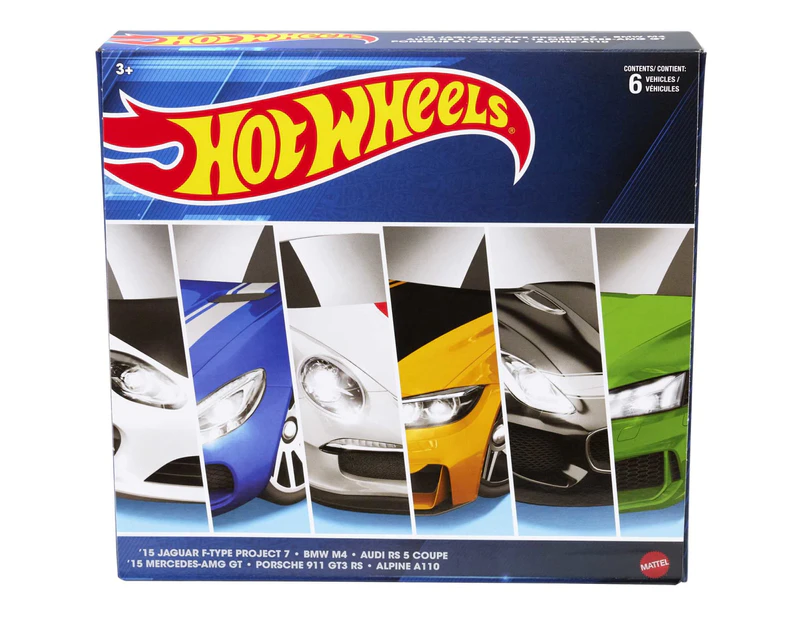 Hot Wheels® - European Car Culture Multipacks Of 6 Toy Cars