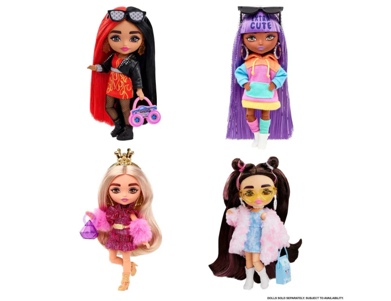 Barbie Extra Minis Doll Assorted.