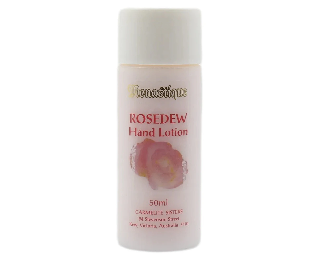 Monastique Rosedew Hand Lotion for Soft and Supple Hands 50ml (Purse Size)