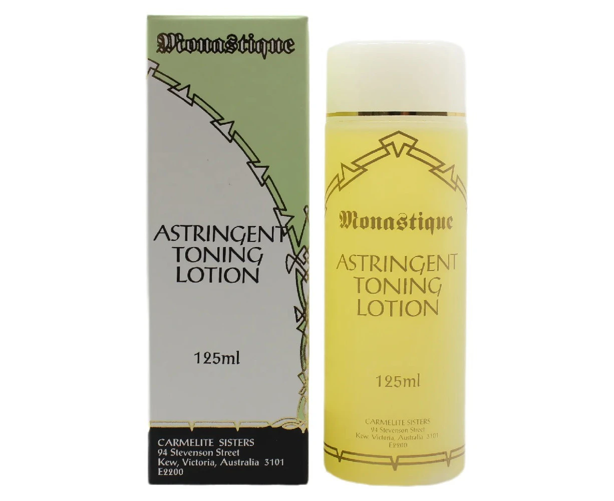 Monastique Astringent Toning Lotion for Oily Skin Correct Enlarged Pores 125ml