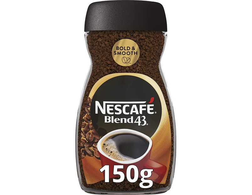 NESCAFÉ Blend 43 Original Instant Coffee 150g Glass Jar