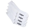 12 Pairs Bonds School Crew Oxford Kids Boys Girls Cotton White Socks R640OO Bulk