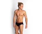 10 Pack Bonds Mens Black Cotton Hipster Briefs Undies Underwear M8DM5T Bulk