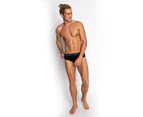 10 Pack Bonds Mens Black Cotton Hipster Briefs Undies Underwear M8DM5T Bulk